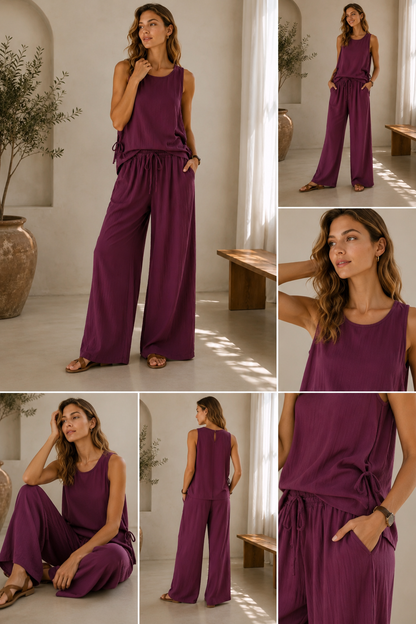 Completo Amalfi - completo donna due pezzi casual