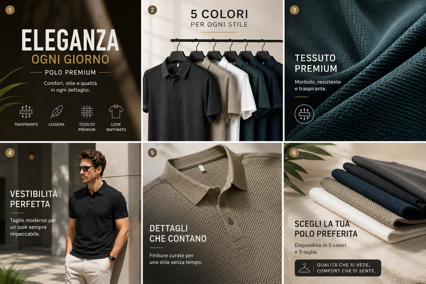 Collezione Panarea™  -  Polo Premium Uomo
