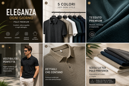 Collezione Panarea™  -  Polo Premium Uomo